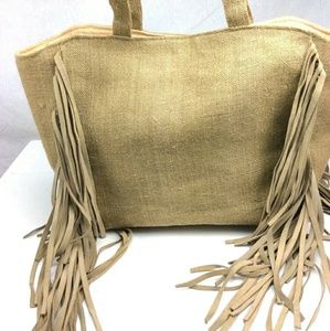 Free People Muche et Muchette Jute Tote Large